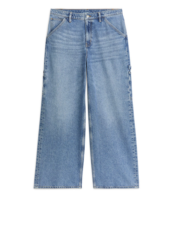ARKET Willow Loose Jeans Blauw