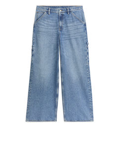 WILLOW Loose Jeans Blau