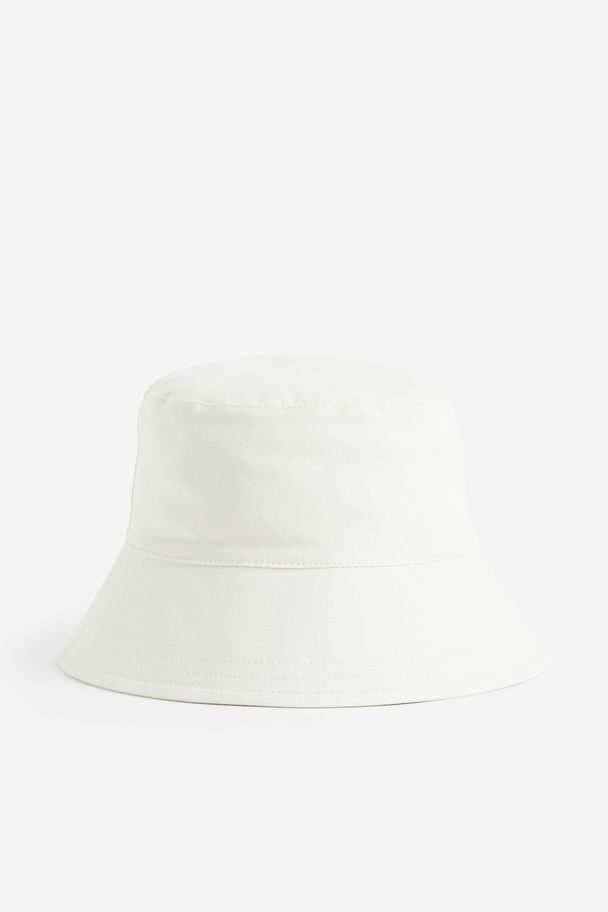 H&M Bucket Hat Weiß