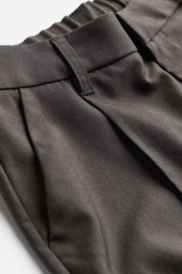 H&M Tailored Trousers Dark Grey