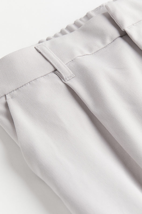 H&M Tailored Trousers Light Grey