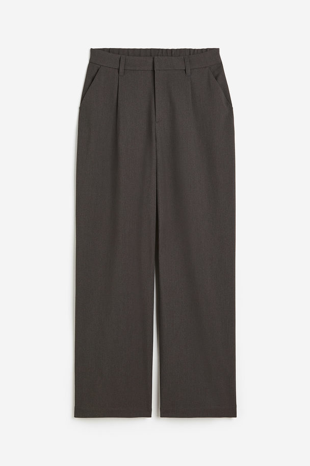 H&M Stylede Bukser Mørkegrå