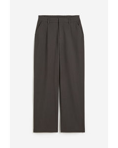 Tailored Trousers Dark Grey