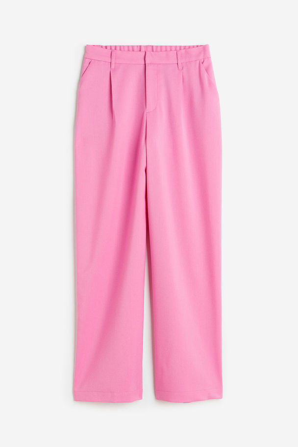 H&M Tailored Trousers Pink