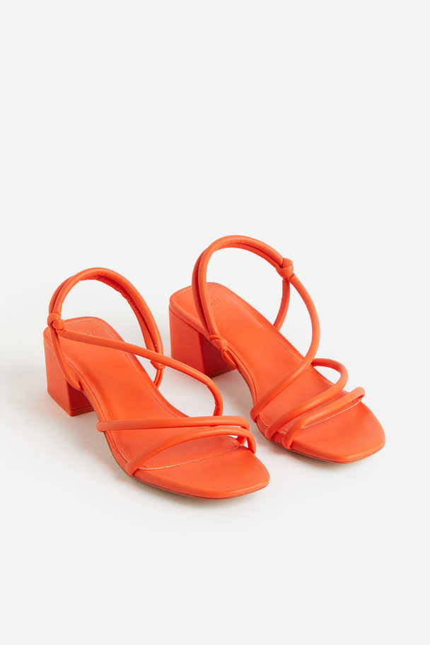 H&M Sandaletten Orange