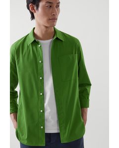 Regular-fit Shirt Green