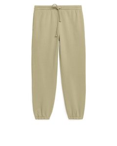 Soft French Terry Sweatpants Dusty Light Green