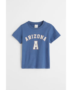 Printed T-shirt Blue/arizona