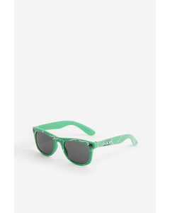 Sonnenbrille mit Motiv Grün/Hulk