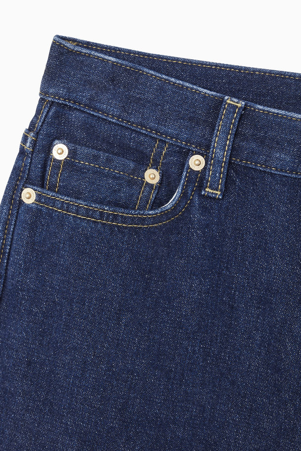 COS Ray Jeans - Flared Dark Blue
