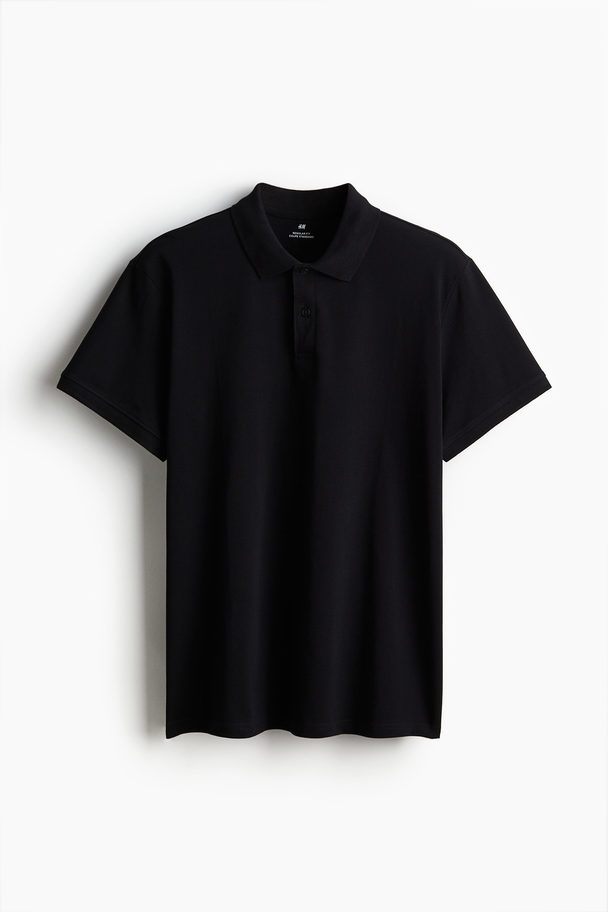 H&M Set Van 3 Poloshirts - Regular Fit Wit/blauw/zwart