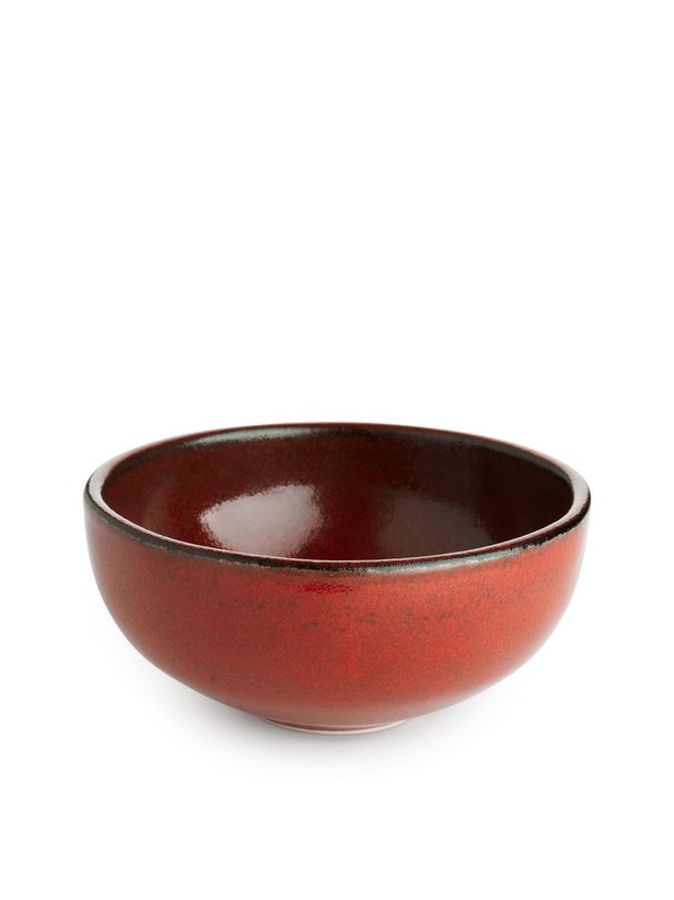 ARKET Stoneware Bowl 11 Cm Red