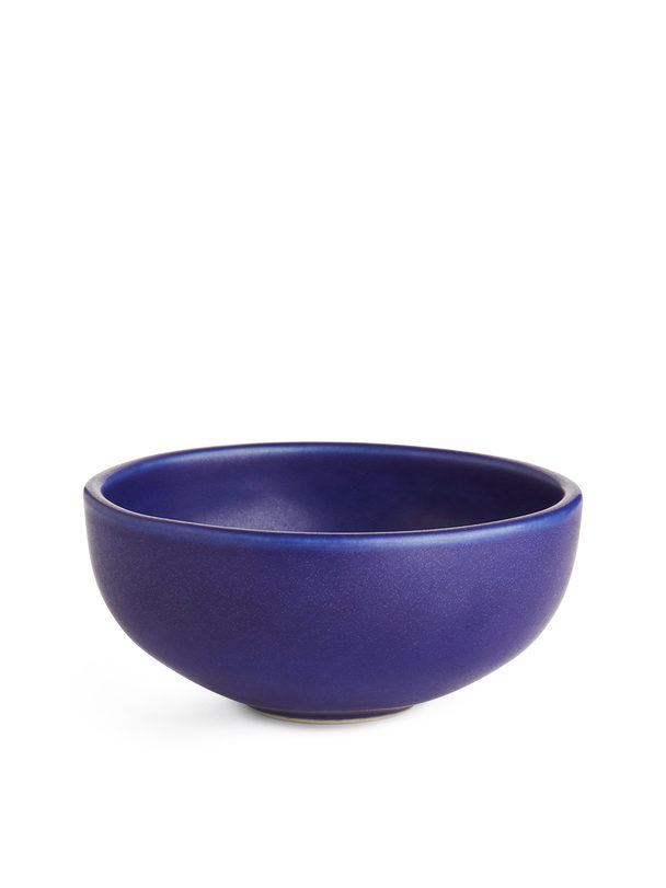 ARKET Stoneware Bowl 11 Cm Blue