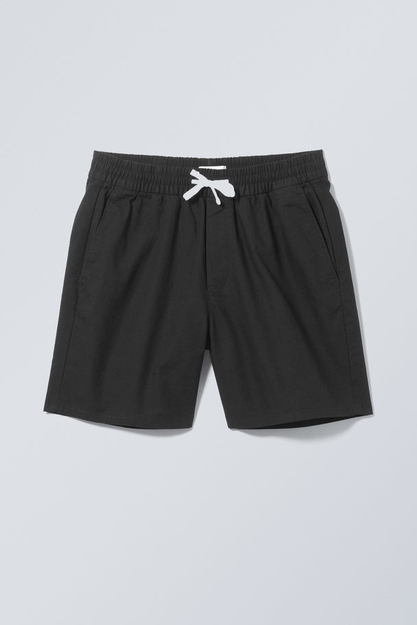 Weekday Olsen Regular Shorts Black