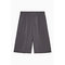 Pleated Bermuda Shorts Dark Grey