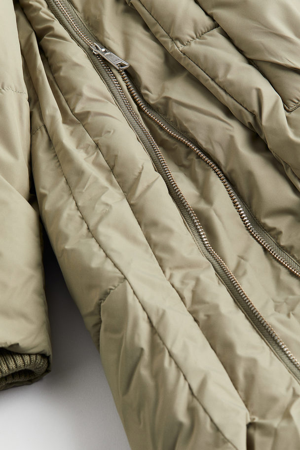 Embassy of Bricks and Logs Lyndon Puffer Jacket Pale Olive