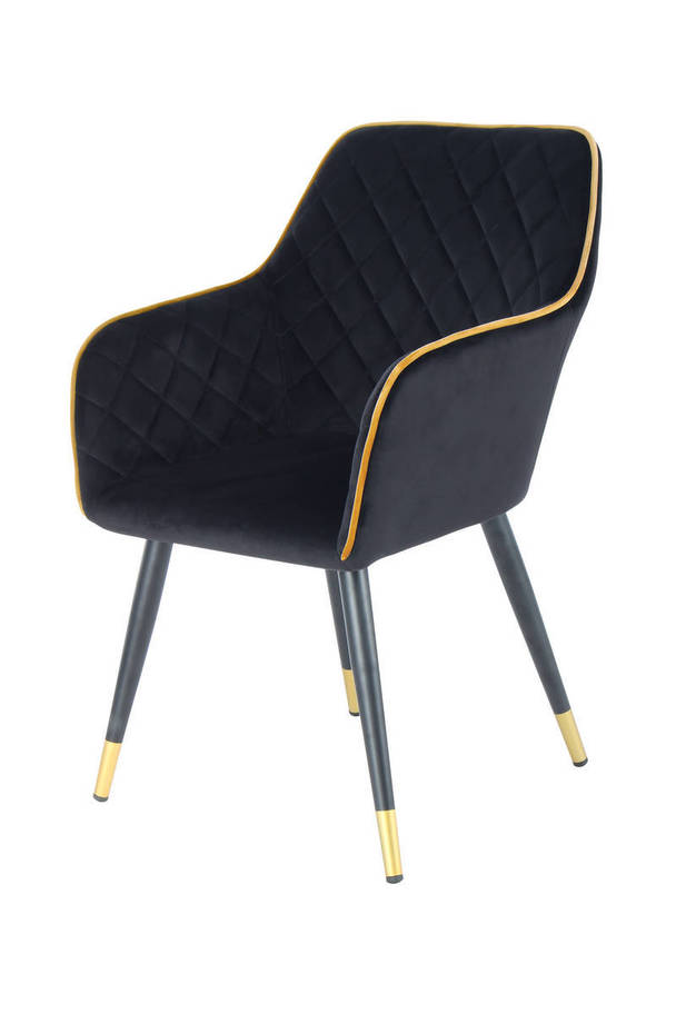 360Living Chair Amino 525 black / gold