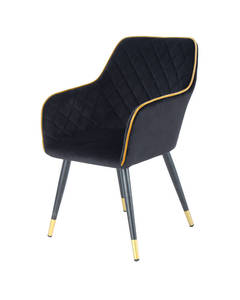 Chair Amino 525 Black / Gold