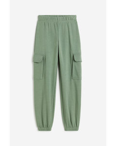 Cargo Joggers Khaki Green