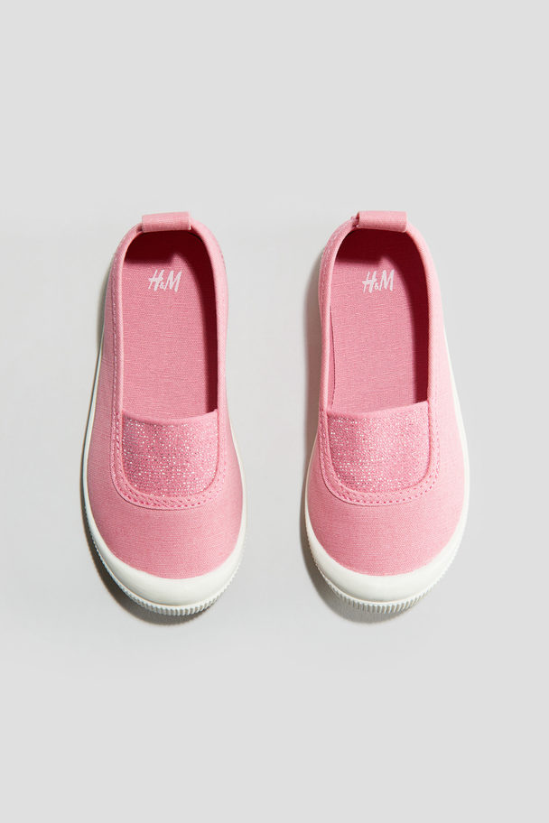 H&M Ballerinasneakers Roze