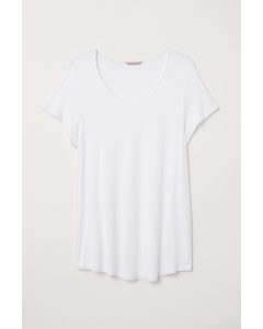 H&m+ Tricot Top Wit
