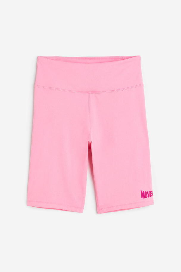 H&M Sport-Radlershorts Bubblegum-Rosa