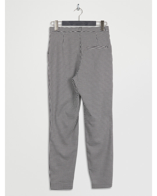 Monki Dressy tapered trousers Houndstooth
