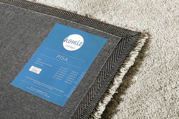Homie Living Hochflorteppich - Pisa - 25mm - 3kg/m²