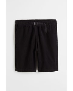 Shorts I Manchester Relaxed Fit Svart