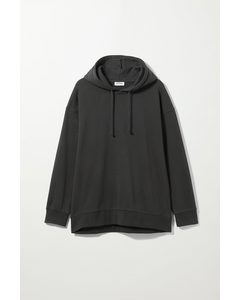 Aria Oversized Hoodie Almost Black