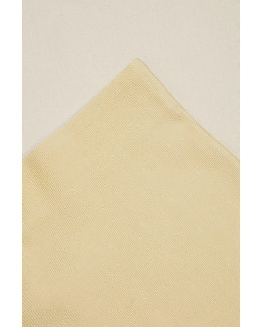 COS Colour-block Merino Skirt Yellow / White