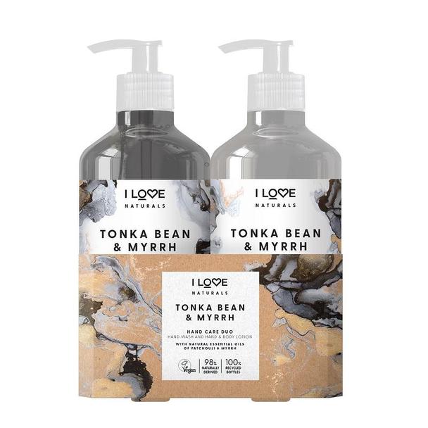 I LOVE Giftset I Love Naturals Hand Care Duo Tonka Bean & Myrrh