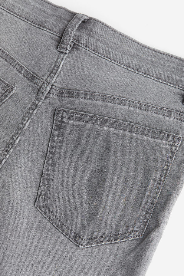 H&M Skinny Regular Jeans Denimgrau