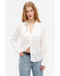 White Buttoned Shirt White