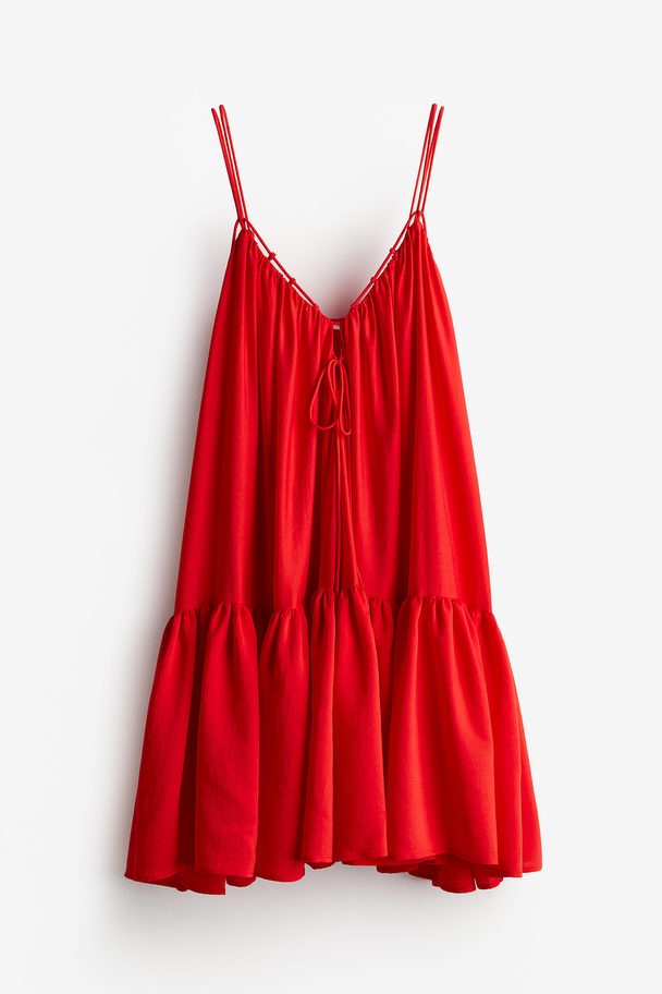 H&M A-line Dress Bright Red