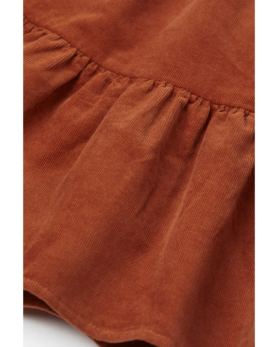 H&M Corduroy Skirt Brown