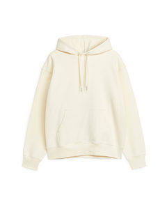 Relaxed Hoodie Off White