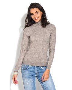 Turtleneck Sweater With Long Sleeves