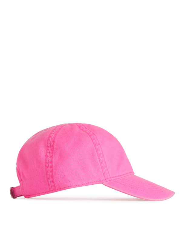 ARKET Cotton Cap Neon Pink
