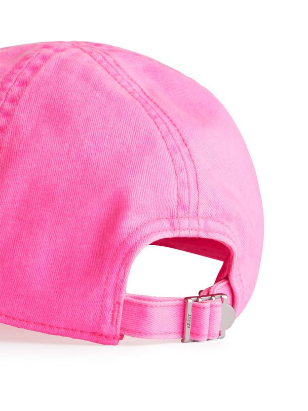 ARKET Cotton Cap Neon Pink