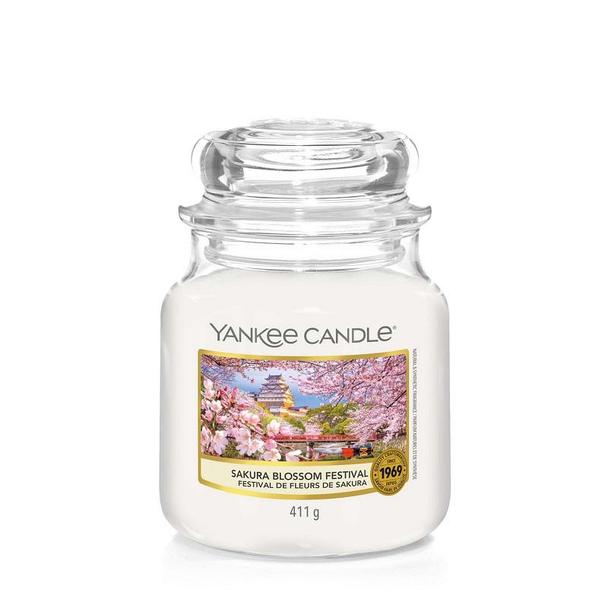 Yankee Candle Yankee Candle Classic Medium Jar Sakura Blossom Festival 411g