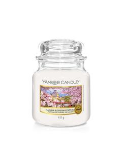 Yankee Candle Classic Medium Jar Sakura Blossom Festival 411g