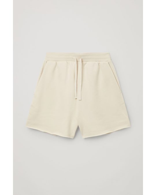 COS Sweat Shorts Off-white