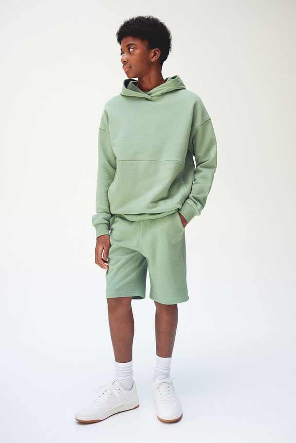 H&M 2-teiliges Sweatshirt-Set Grün