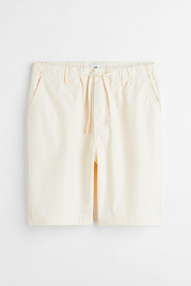 H&M Katoenen Short - Relaxed Fit Roomwit