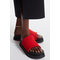 Knitted Slides Red