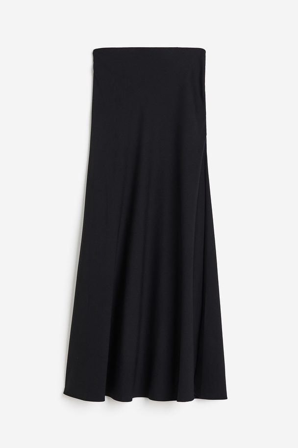 H&M Bandeau Dress Black