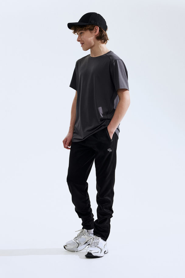 H&M Fast-drying Sports Trousers Black