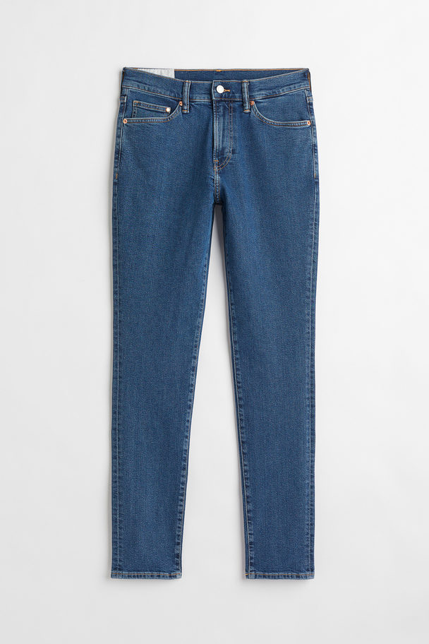 H&M Skinny Jeans Blau