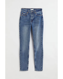 Skinny High Jeans Blau